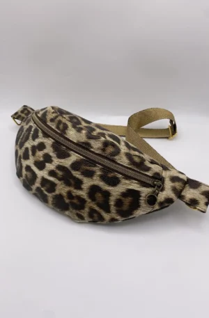 BANANE SIMLI LEOPARD ET POCHE ZIPPEE INTERIEURE