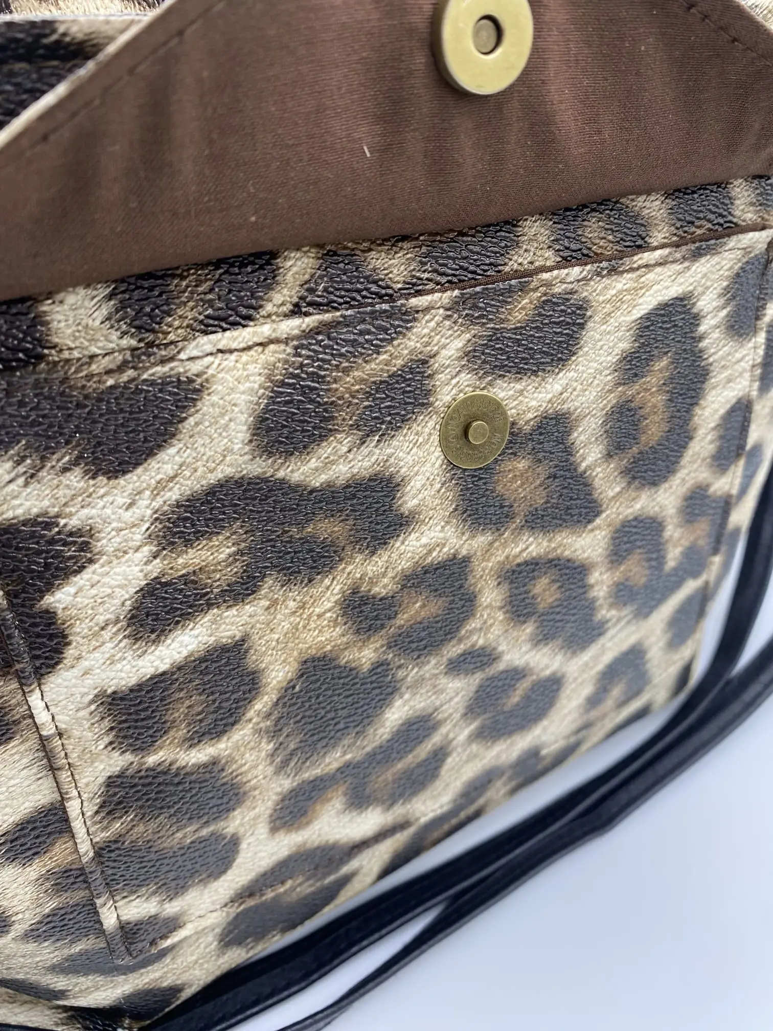 SAC MODELE TRANQUILLE LEOPARD + POCHE EXTERIEURE