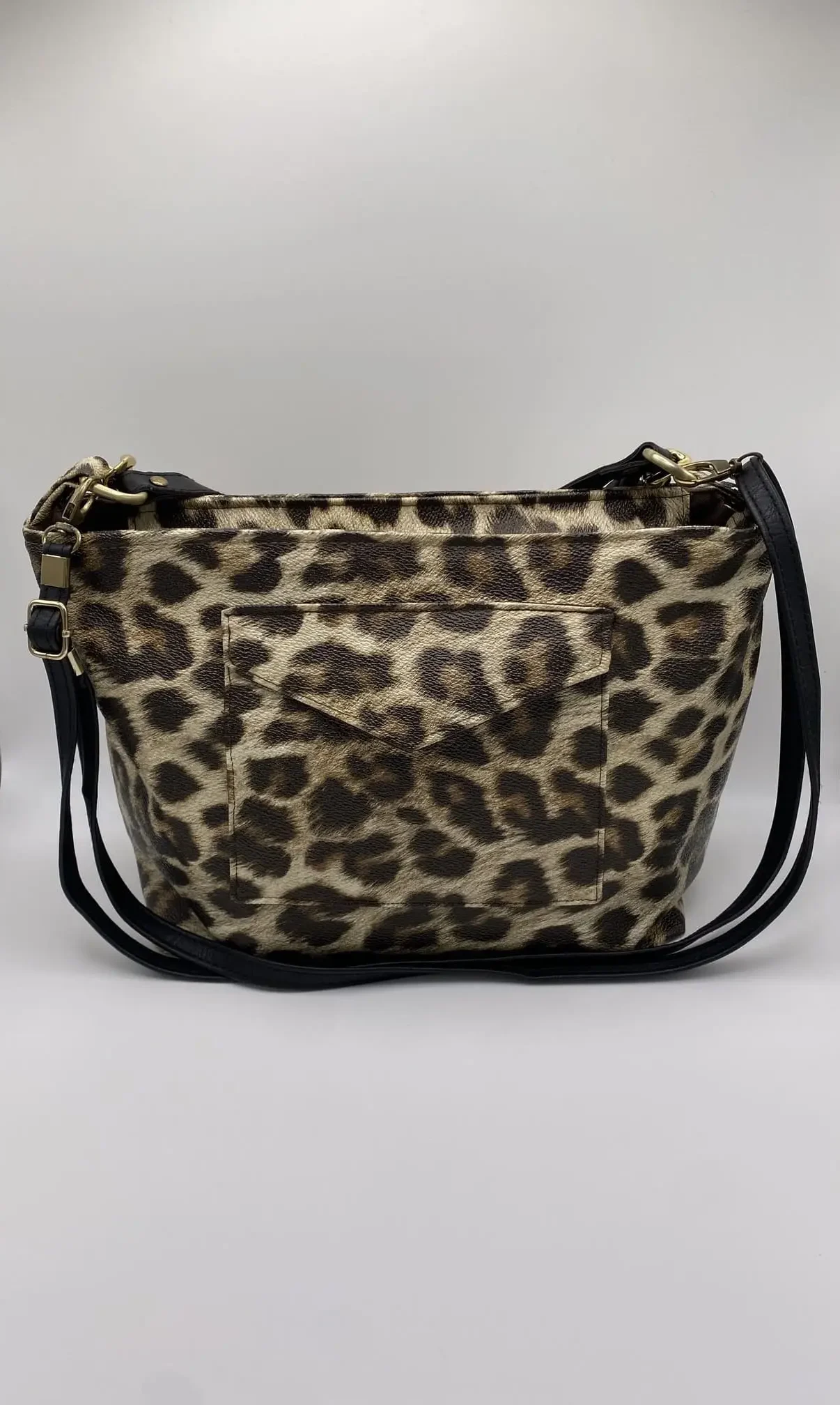 SAC MODELE TRANQUILLE LEOPARD + POCHE EXTERIEURE