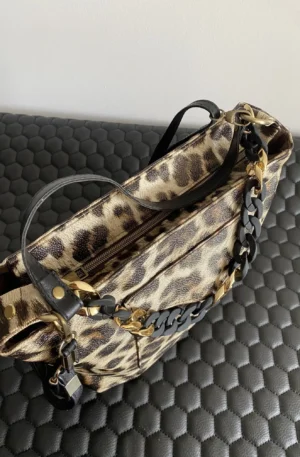 SAC MODELE TRANQUILLE LEOPARD + POCHE EXTERIEURE