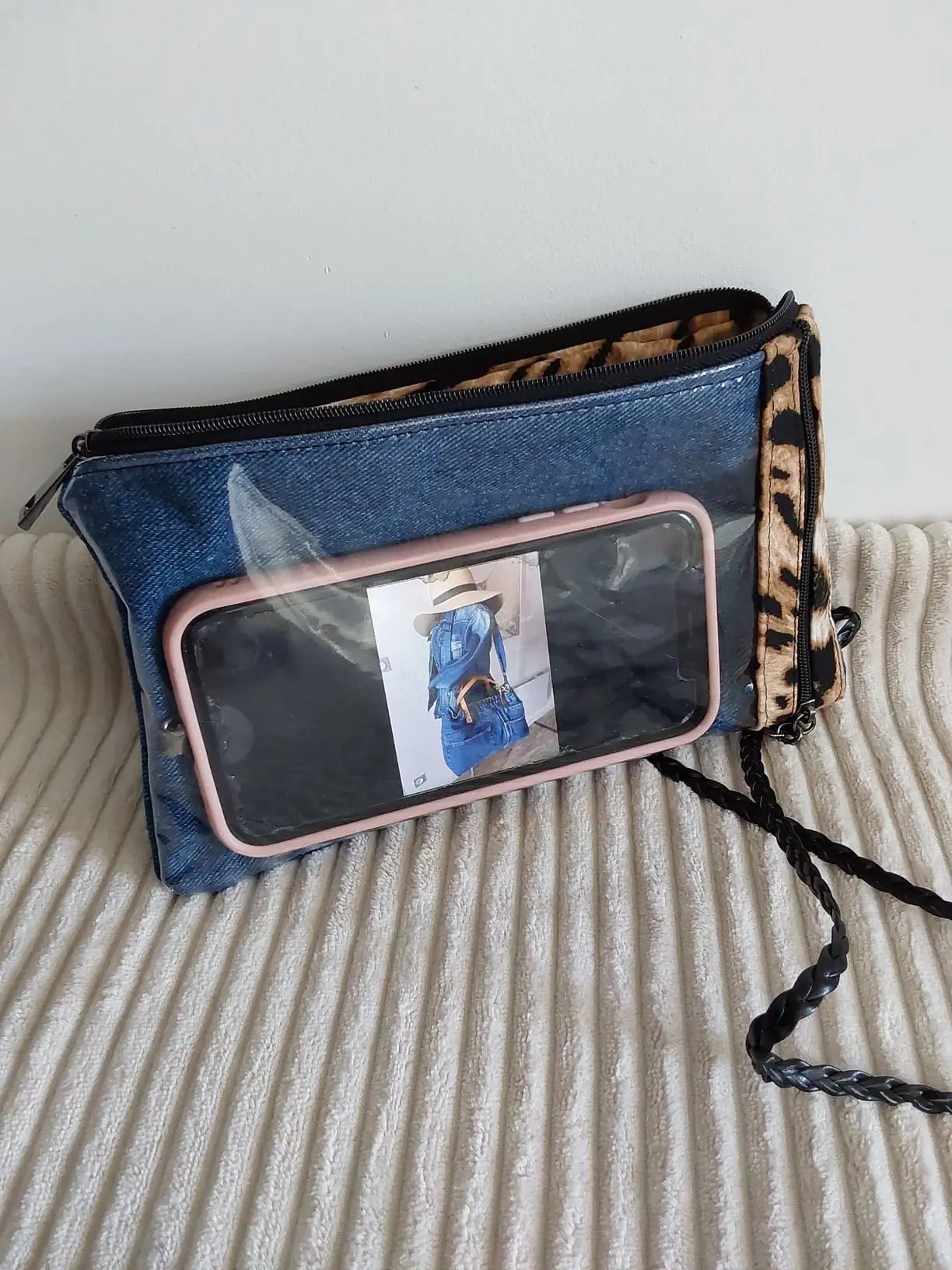 POCHETTE TELEPHONE EN JEAN