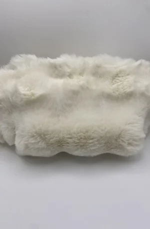 SAC FOURRURE CREME MODELE TRANQUILLE