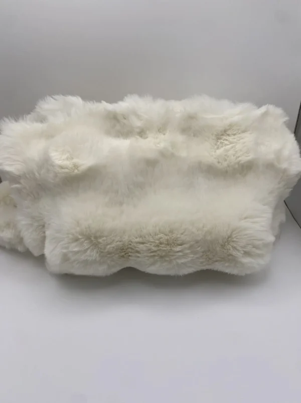 SAC FOURRURE CREME MODELE TRANQUILLE