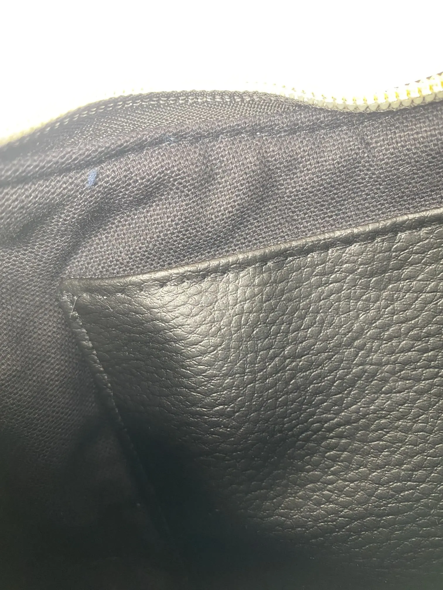 SAC PRINCESSE SIMILI CUIR NOIR