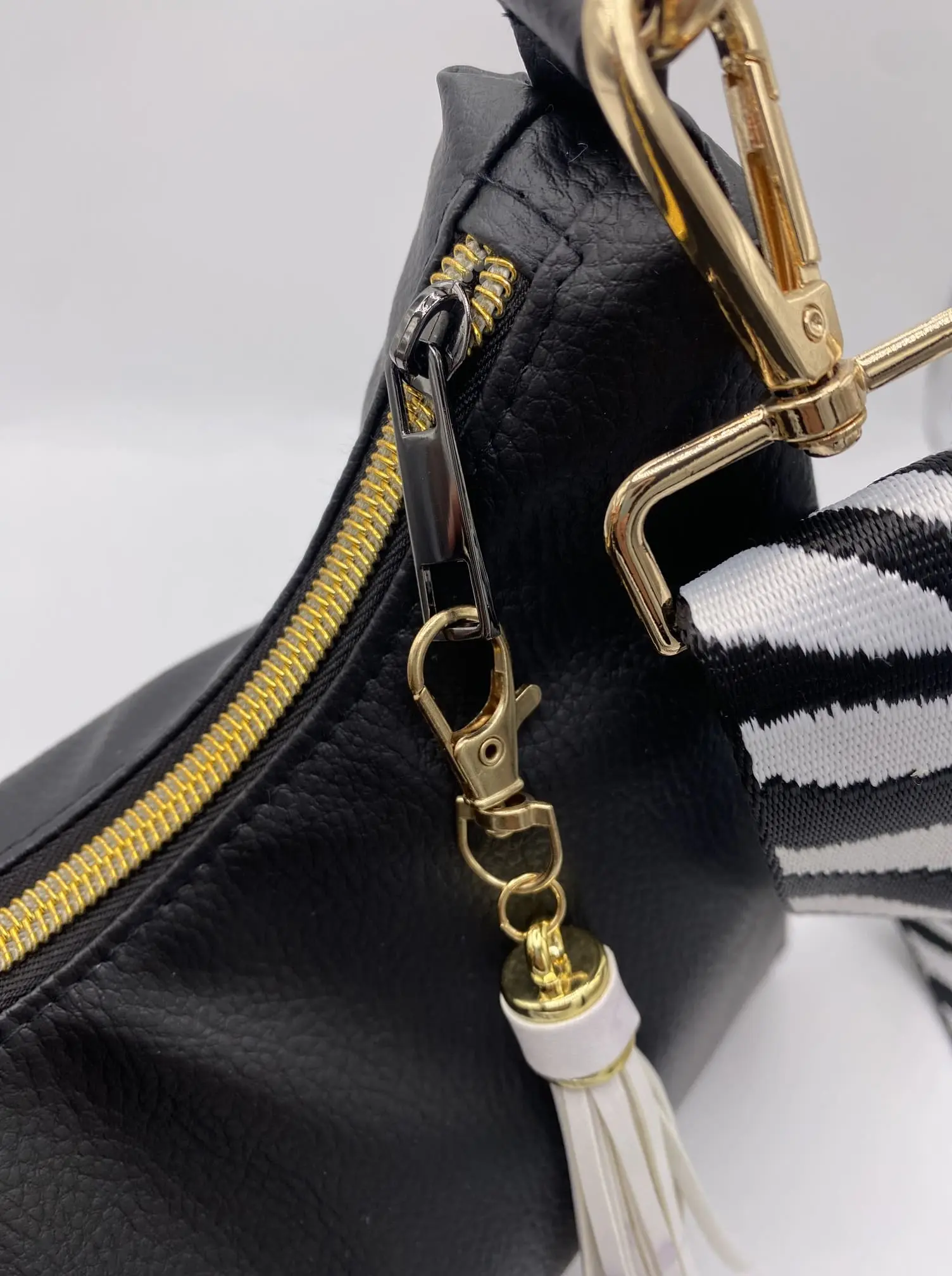 SAC PRINCESSE SIMILI CUIR NOIR