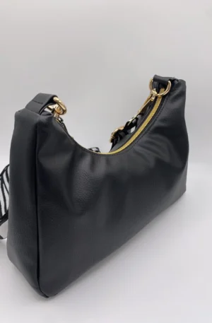 SAC PRINCESSE SIMILI CUIR NOIR