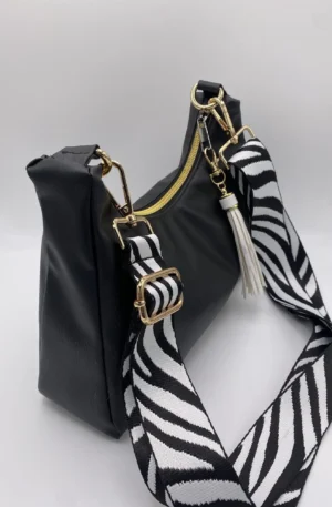 SAC PRINCESSE SIMILI CUIR NOIR