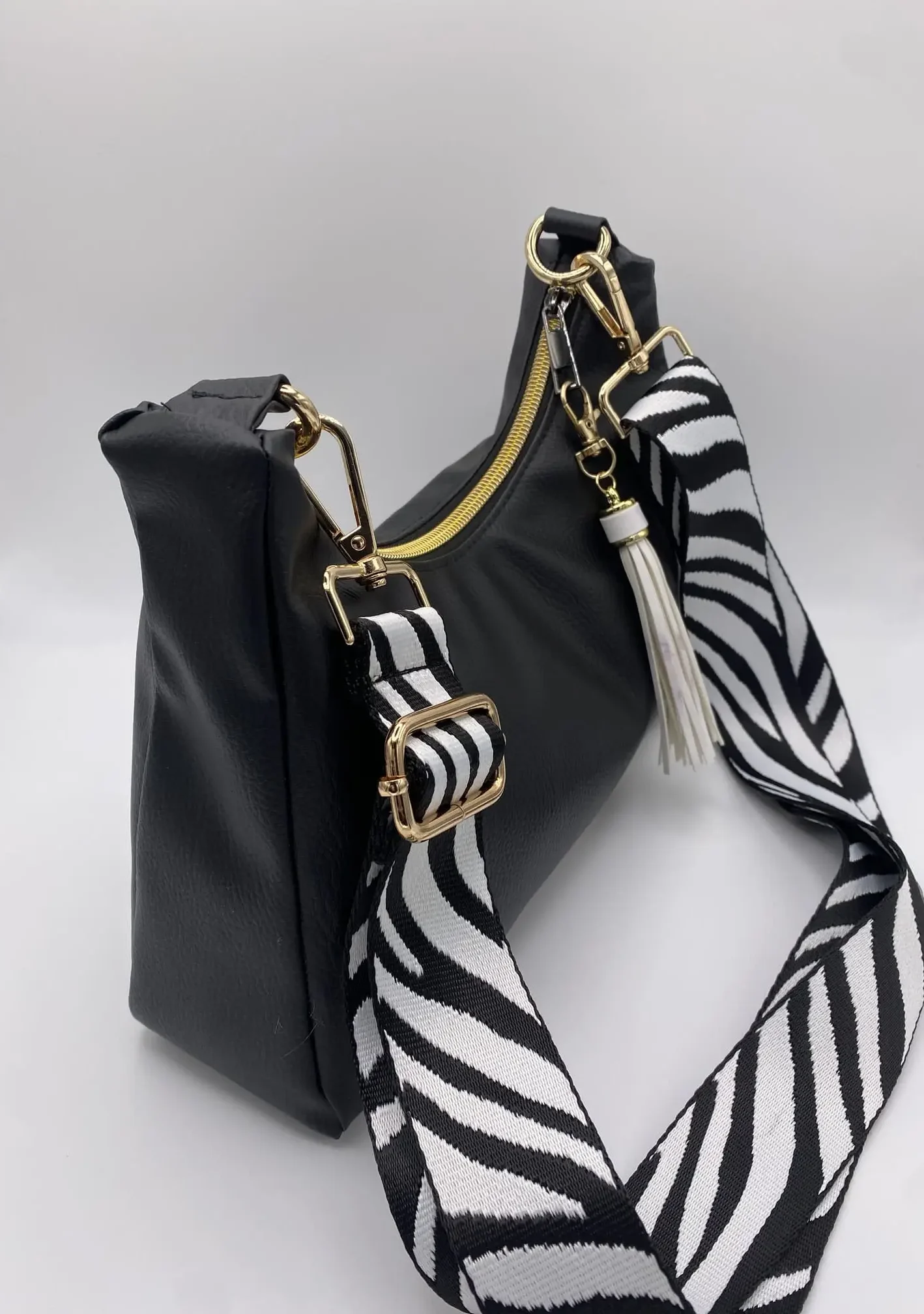 SAC PRINCESSE SIMILI CUIR NOIR