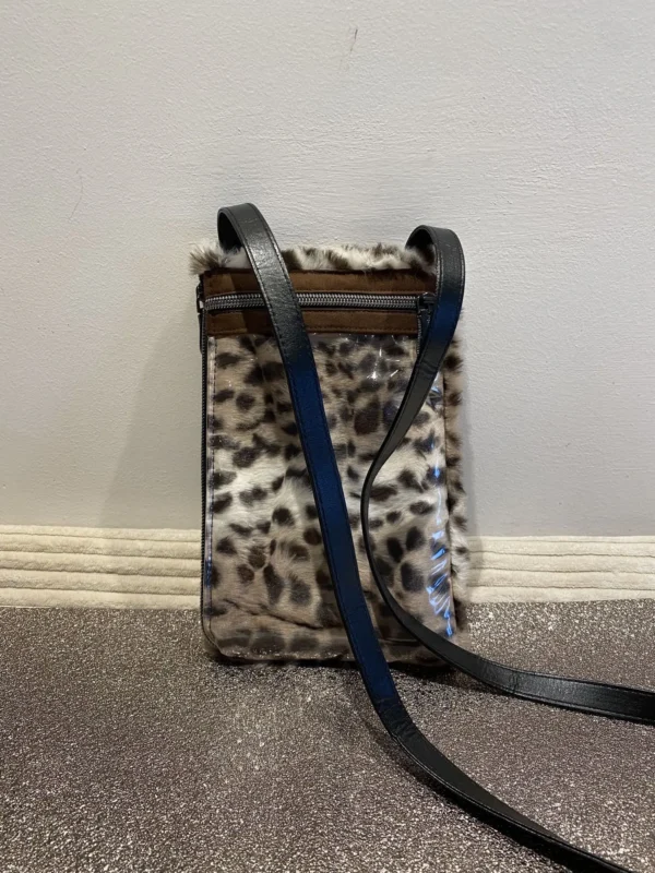 POCHETTE TELEPHONE PANTHERE DES NEIGES ANSE NOIRE