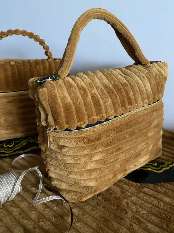 VANITY VELOURS MINKU OCRE