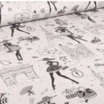 TISSU ENDUIT PARIS LA PETITE ROBE +&euro;6.00