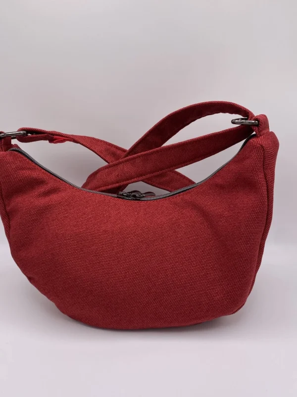 SAC DEMI LUNE MIEL ROUGE