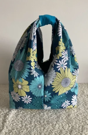 CECILIA FLEURS TURQUOISE