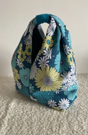 CECILIA FLEURS TURQUOISE