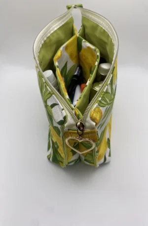 MODELE GRANDE TROUSSE KATIA CITRONS DOUBLE COTON