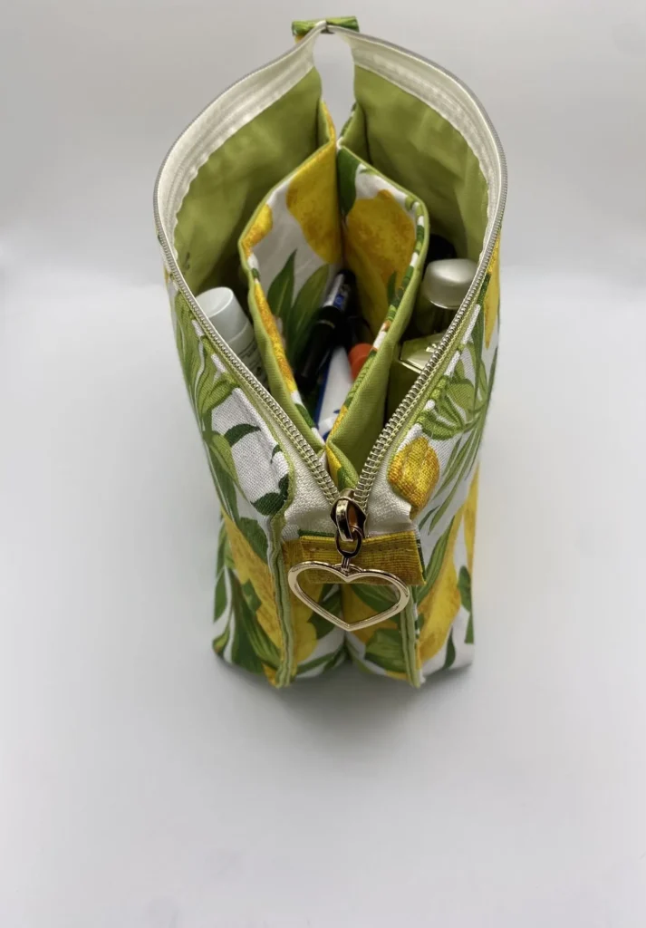 MODELE GRANDE TROUSSE KATIA CITRONS DOUBLE COTON