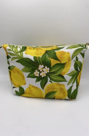 MODELE GRANDE TROUSSE KATIA CITRONS DOUBLE COTON