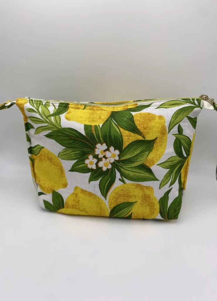 MODELE GRANDE TROUSSE KATIA CITRONS DOUBLE COTON