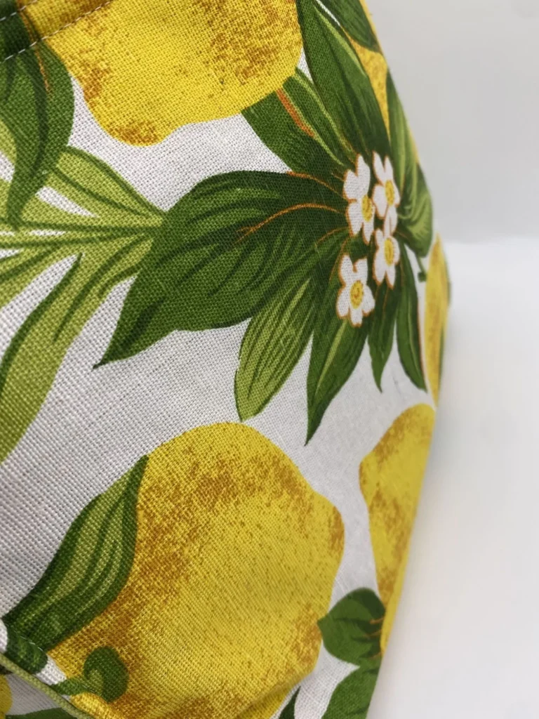 MODELE GRANDE TROUSSE KATIA CITRONS DOUBLE COTON