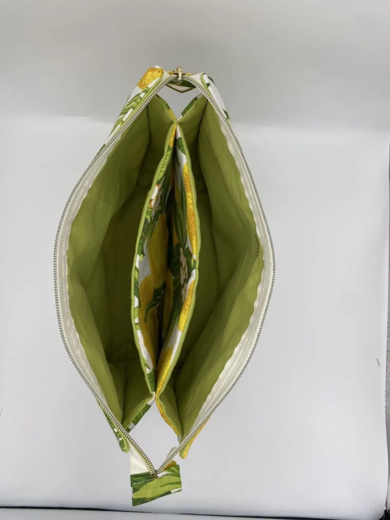 MODELE GRANDE TROUSSE KATIA CITRONS DOUBLE COTON
