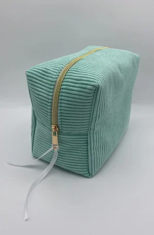 GRANDE TROUSSE VELOURS VERT FLUO
