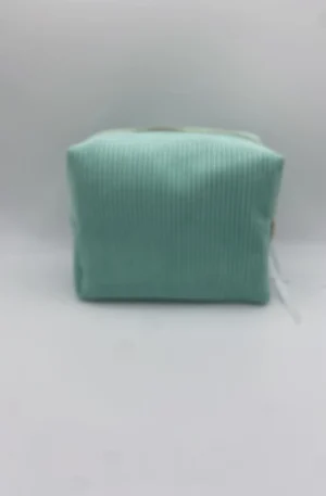 GRANDE TROUSSE VELOURS VERT FLUO