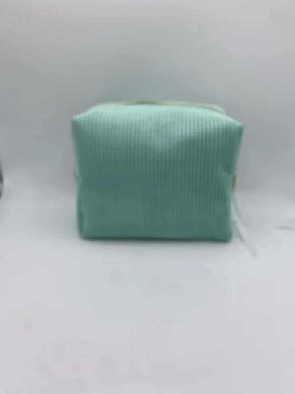 GRANDE TROUSSE VELOURS VERT FLUO