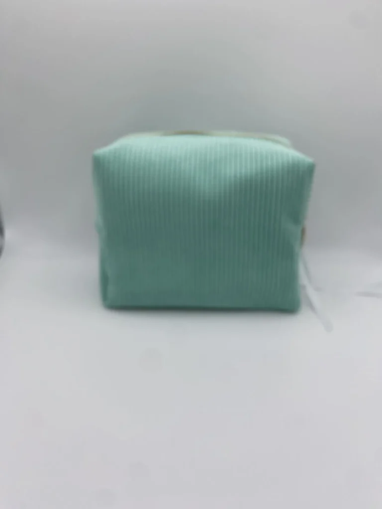 GRANDE TROUSSE VELOURS VERT FLUO