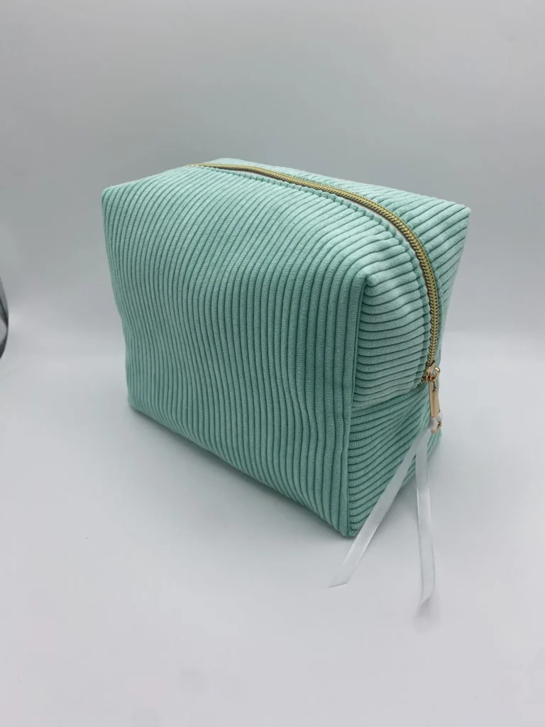 GRANDE TROUSSE VELOURS VERT FLUO