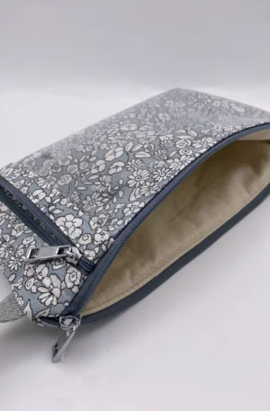 POCHETTE TELEPHONE gris bleu