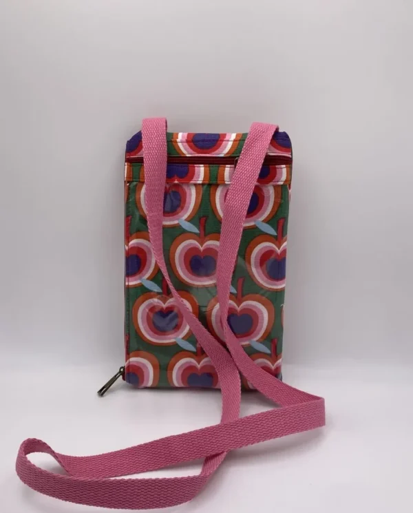 POCHETTE TEL TOILE DE COTON DEMI NATTEE POMMES