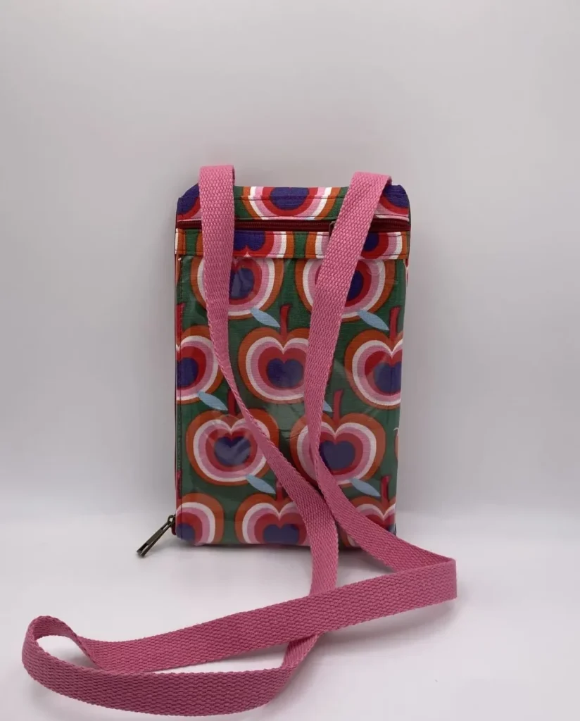 POCHETTE TEL TOILE DE COTON DEMI NATTEE POMMES