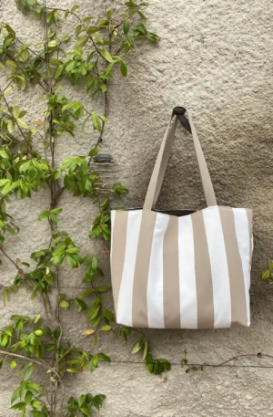 SUNNY BEIGE 1 POCHE ZIPPEE SABLE