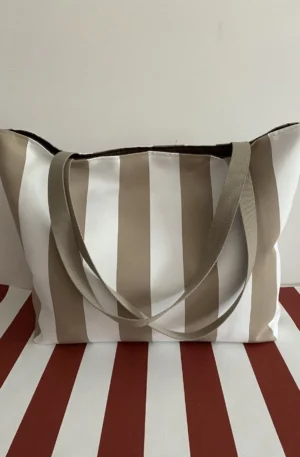 SUNNY BEIGE 1 POCHE ZIPPEE SABLE