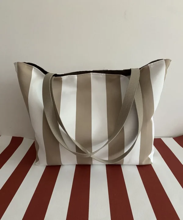 SUNNY BEIGE 1 POCHE ZIPPEE SABLE